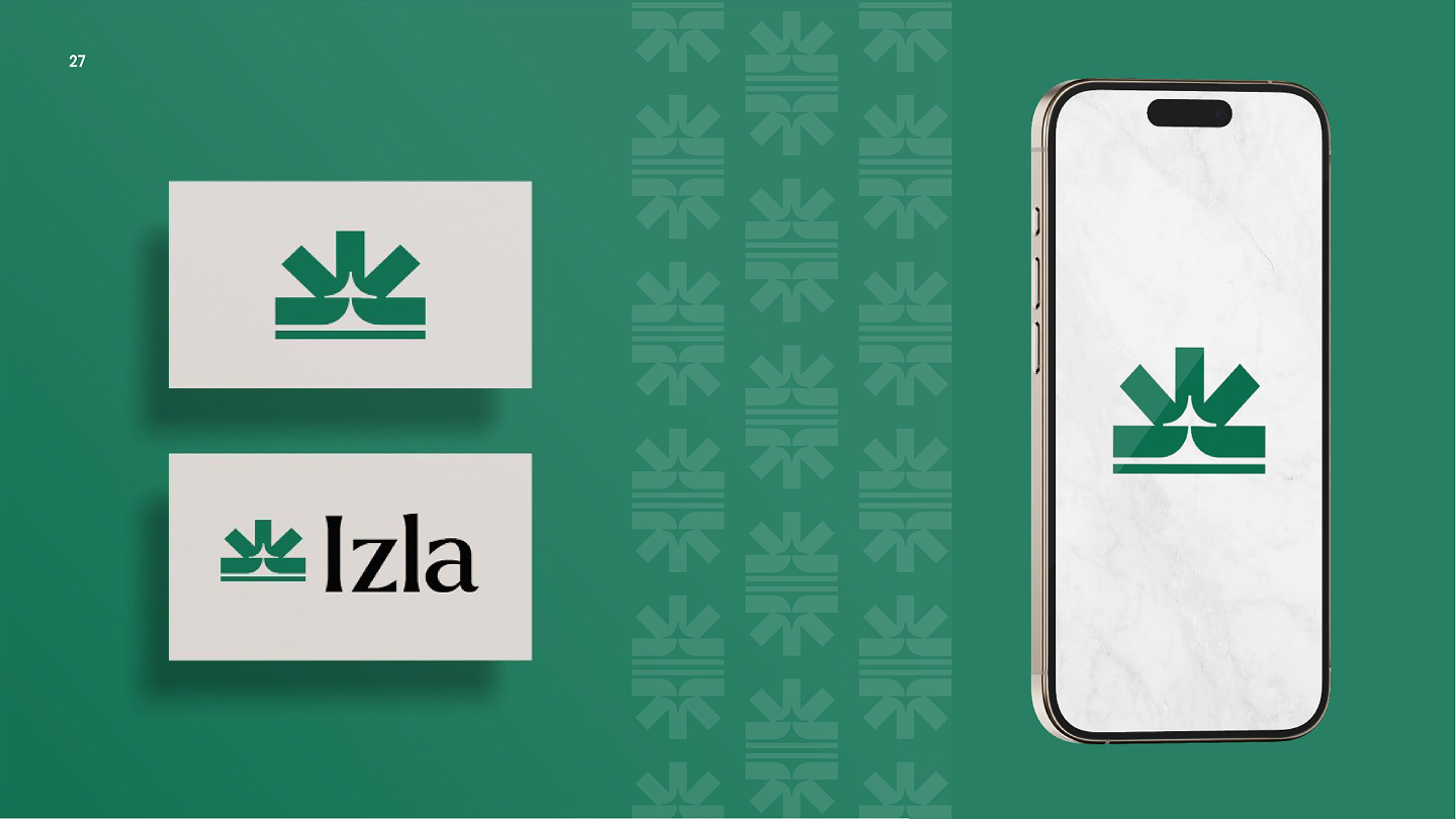 Izla brand identity